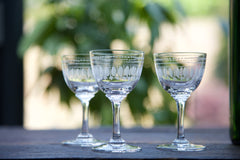 Set of 6 'Ovals' Liqueur Glasses