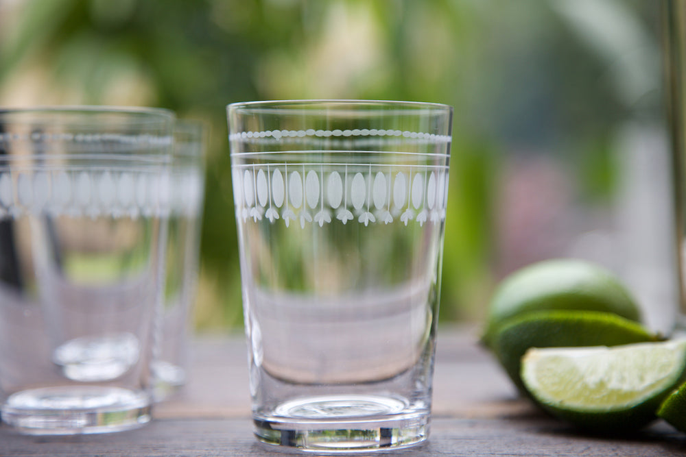 Set of 6 'Ovals' Tumblers