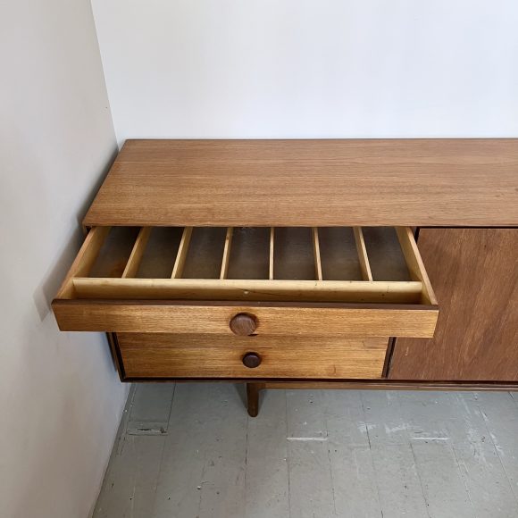 Large Mid Century Teak Sideboard