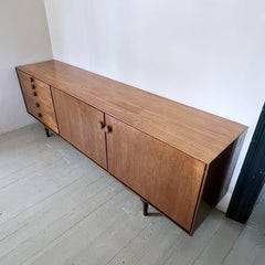 Large Mid Century Teak Sideboard