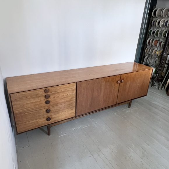 Large Mid Century Teak Sideboard