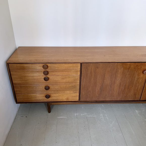 Large Mid Century Teak Sideboard