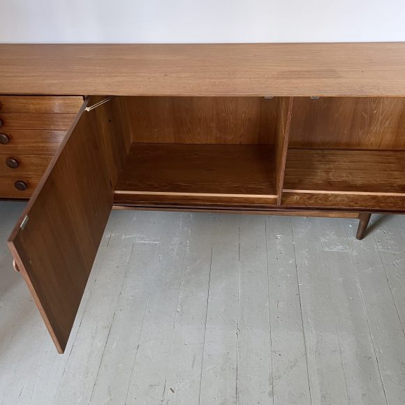 Large Mid Century Teak Sideboard