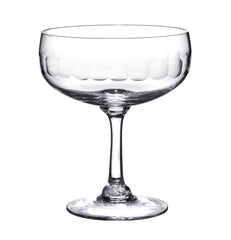 The Vintage List Lens Crystal Champagne Glass
