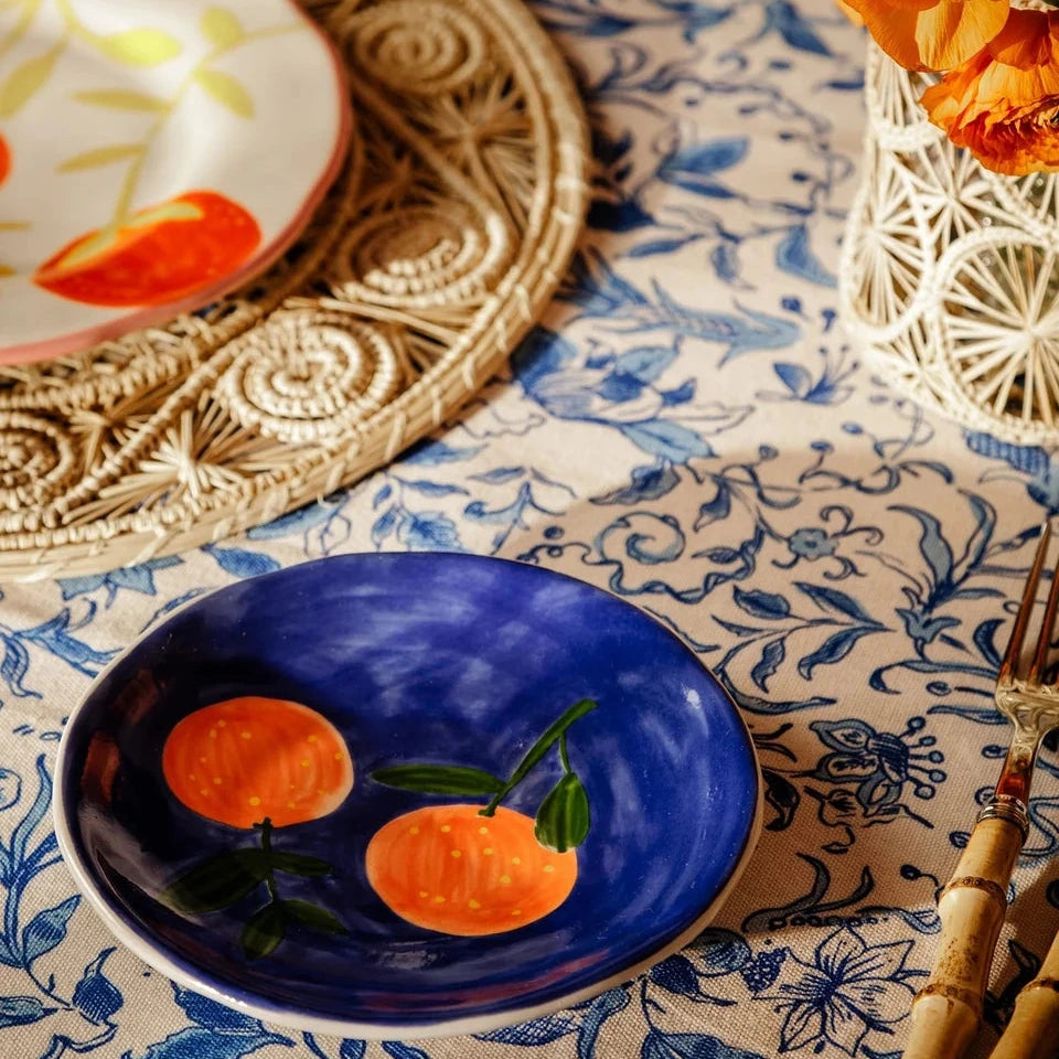 Set Of 4 Peaches Plates | After Matisse | Casa By JJ