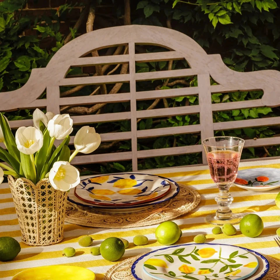 Set Of 4 Peaches Plates | After Matisse | Casa By JJ