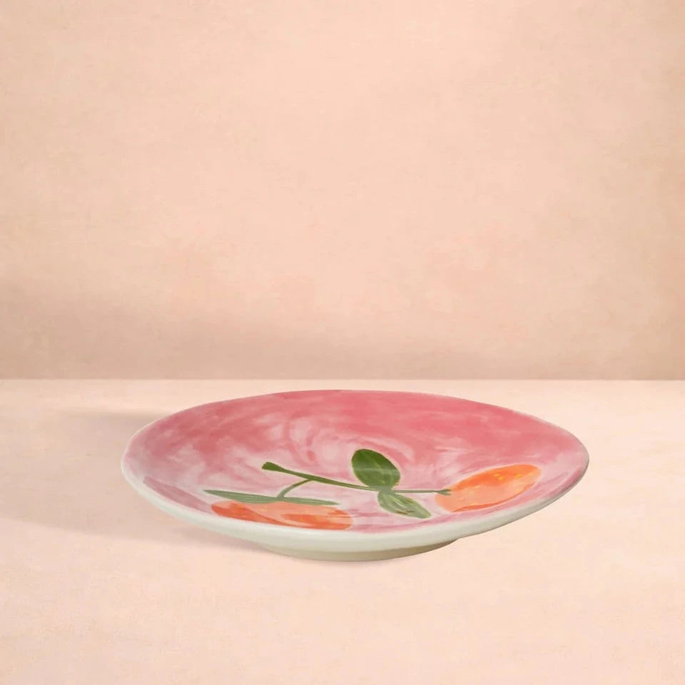 Set Of 4 Peaches Plates | After Matisse | Casa By JJ