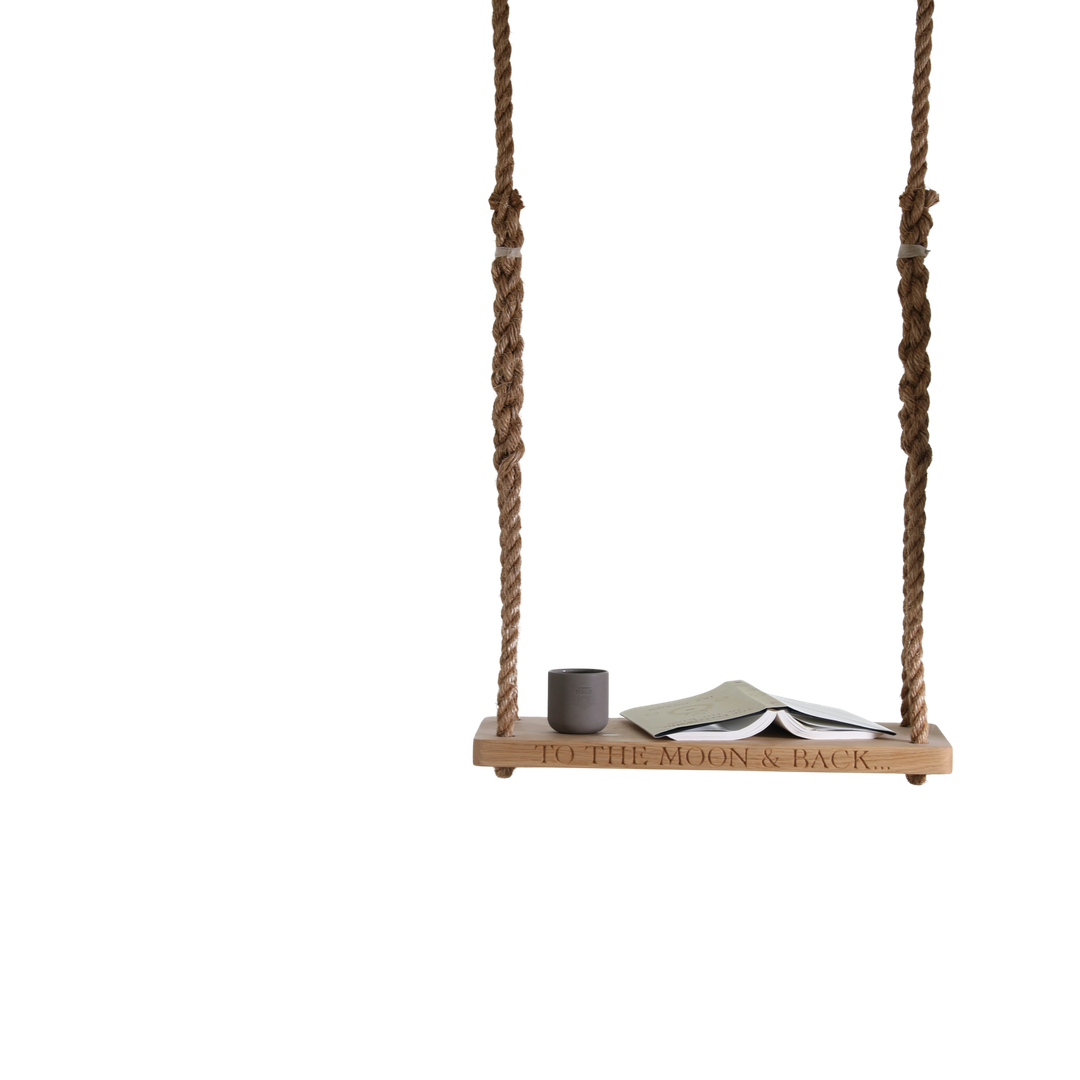 Solid Oak Personalised Medium Swing | Oak & Rope Company