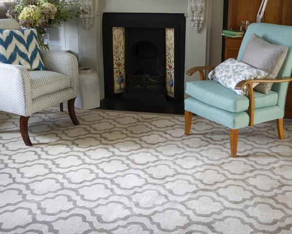Moorish Handtufted New Zealand Wool Rug