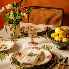Set of 4 Palm Tree Table Napkins | Cass By JJ