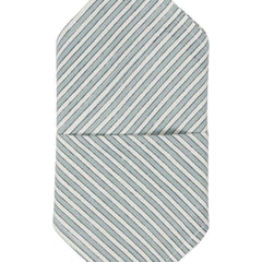 Set of 4 Blue & White Striped Table Napkins | Cass By JJ