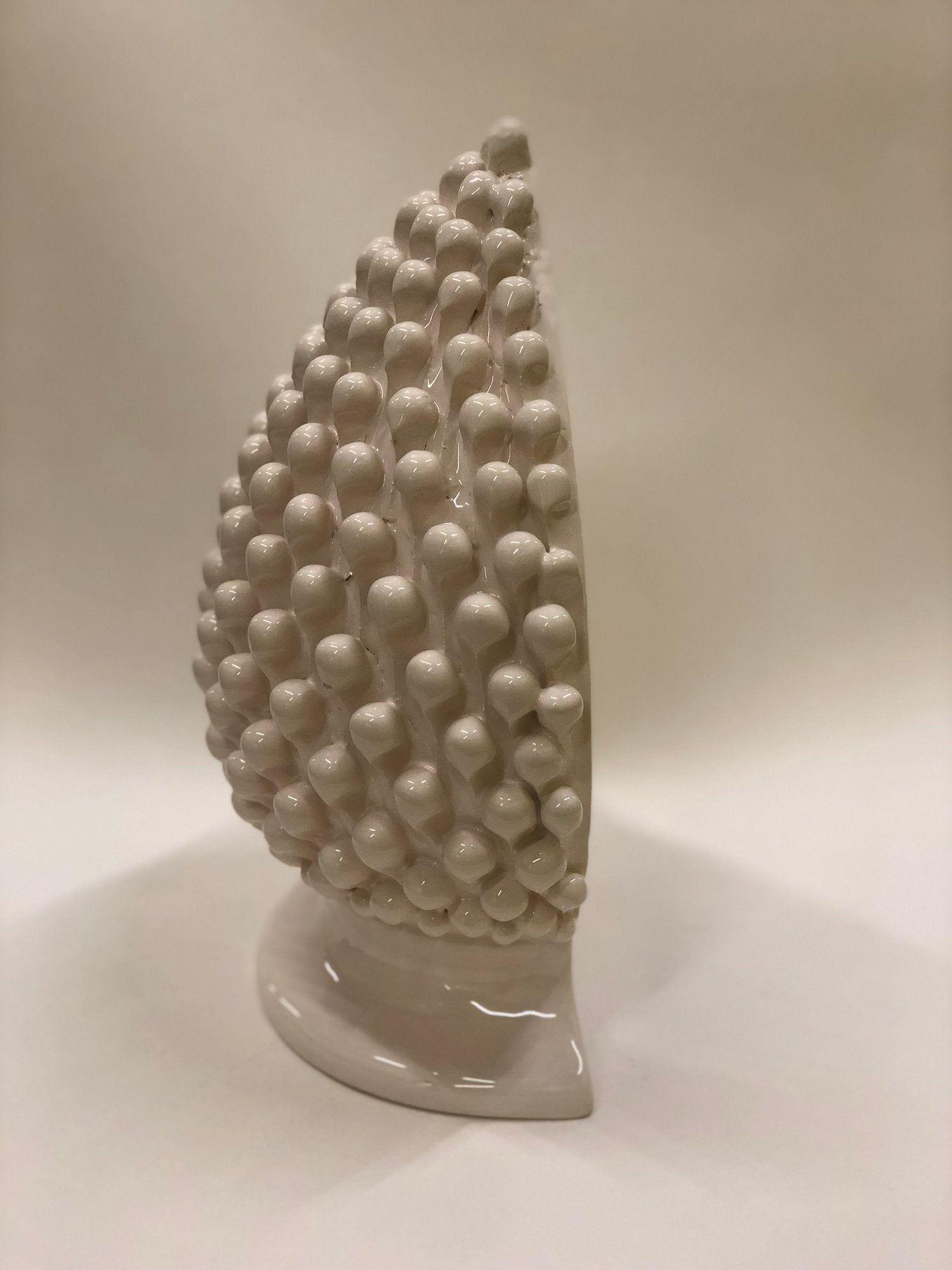 Handmade Hand Painted Pine Cone Bookend Ceramic Decor