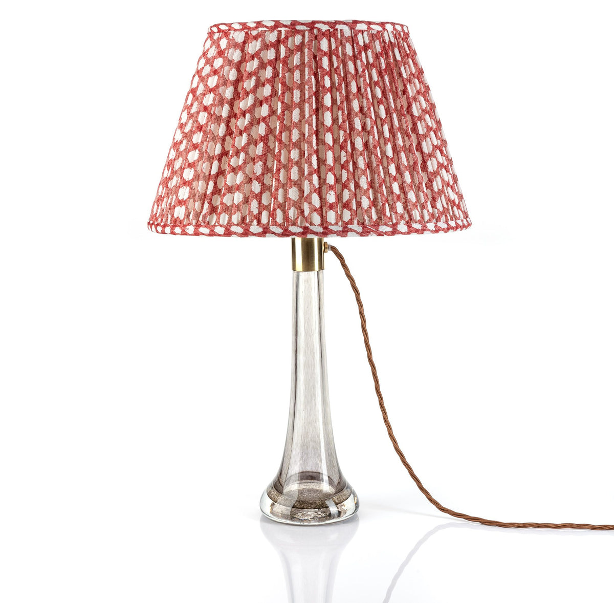 Fermoie | Wicker Red Lampshade 