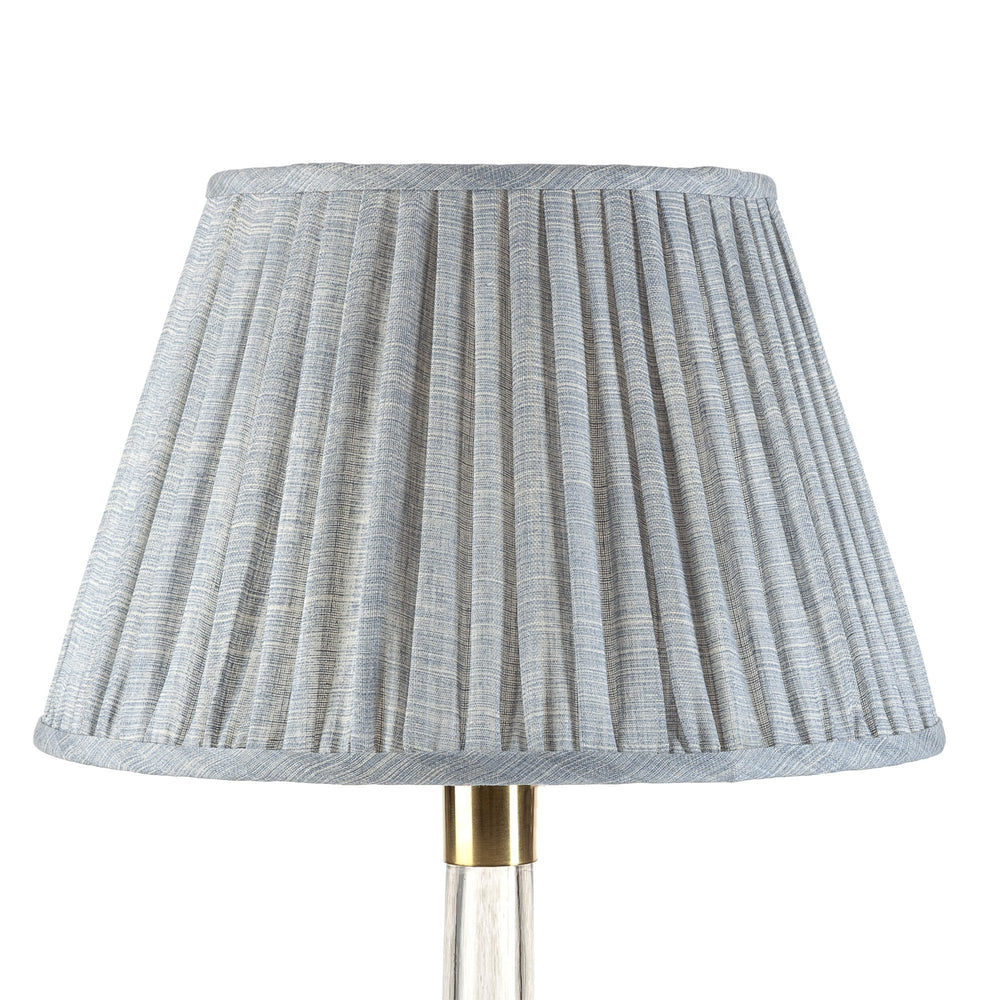 Fermoie | Moire Blue Lampshade  