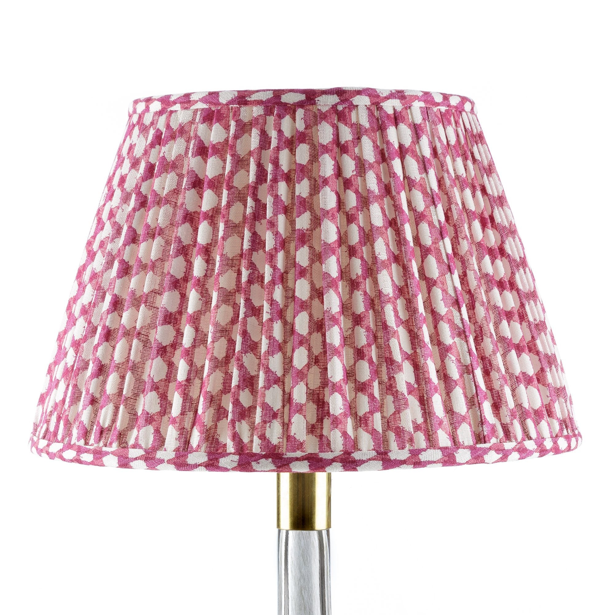 Fermoie | Wicker Fuchsia Lampshade 