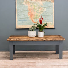 Farmhouse Style Oak Coffee Table