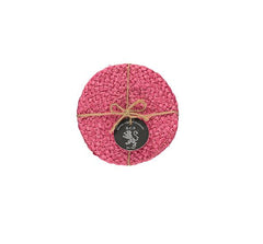 Silky Jute Coasters In Neyron Rose