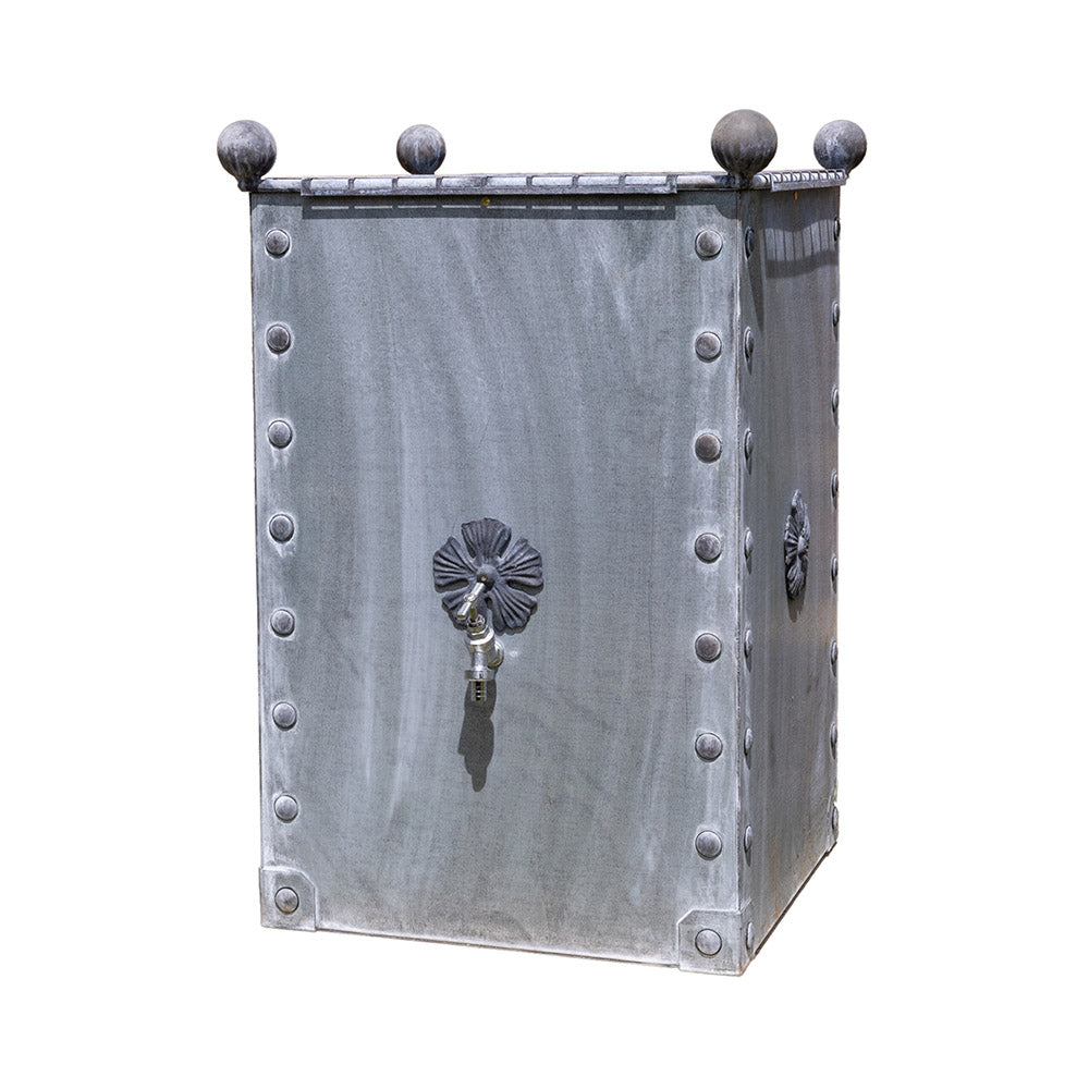 Hand Crafted Galvanised Steel Water Butt | Arthur Jack