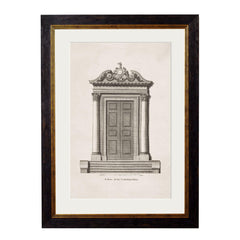 C.1756 Architectural Studies of Doors Framed Prints