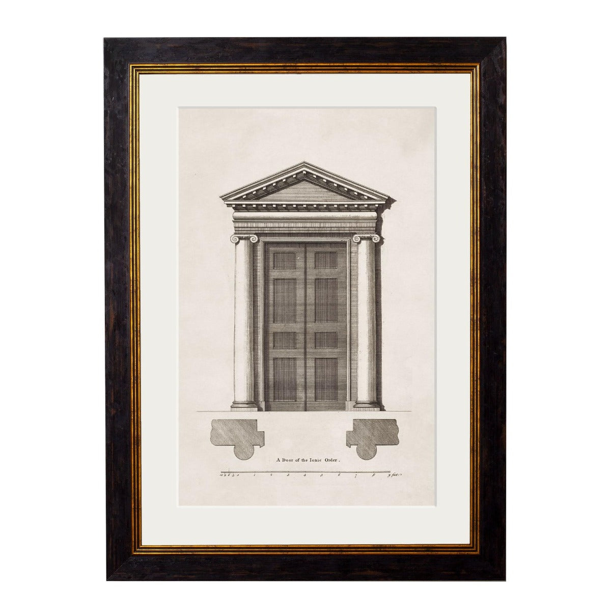 C.1756 Architectural Studies of Doors Framed Prints