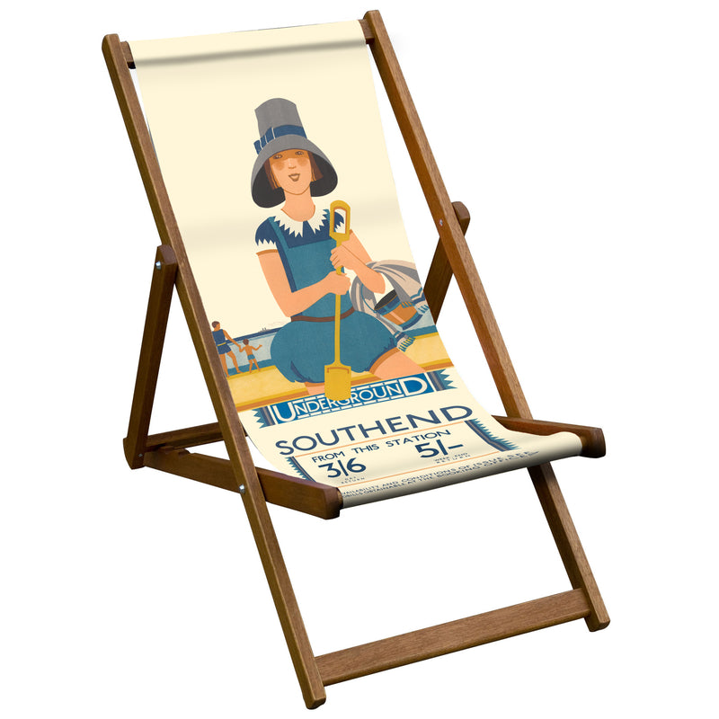 vintage retro deckchair south harrow underground