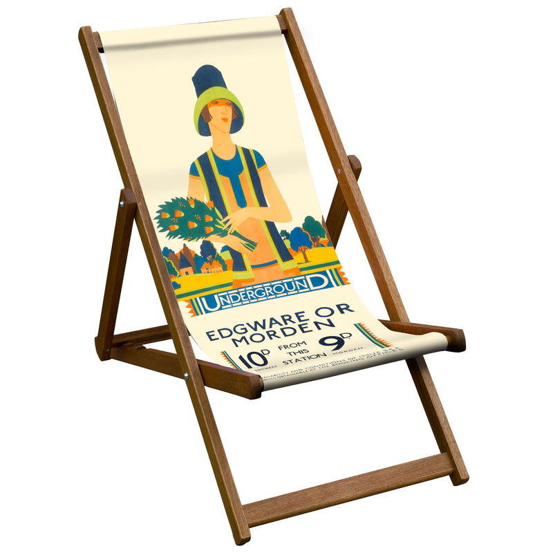 vintage retro deckchair south harrow underground