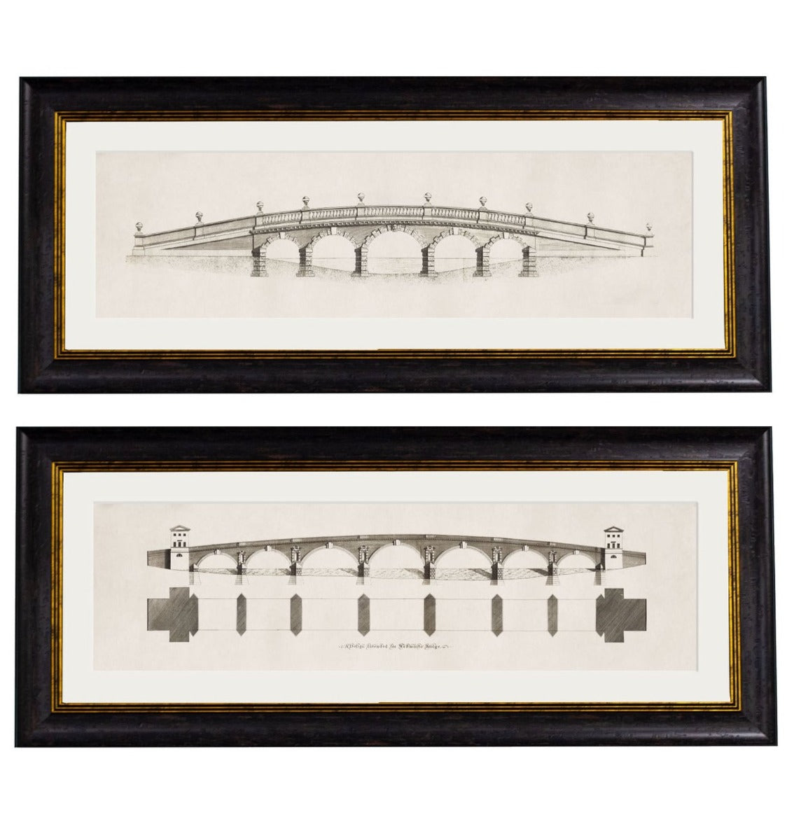 C.1756 Architectural Elevations of Bridges